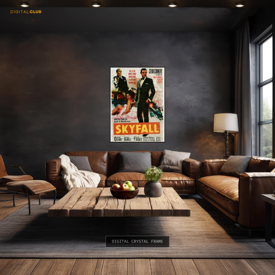 Skyfall 007 Movie Premium Wall Art