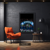 Chelsea FC Champs - Premium Wall Art