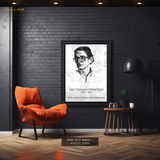 Syed Sadequain Ahmed Naqvi Pakistan Premium Wall Art