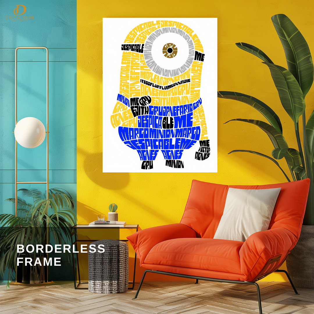 Minions - Cartoon - Premium Wall Art