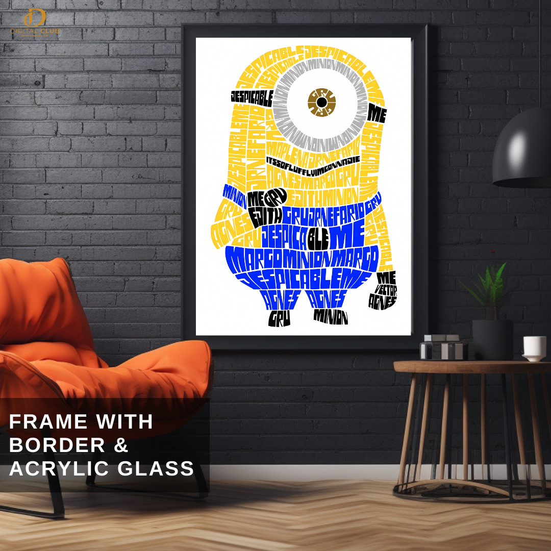 Minions - Cartoon - Premium Wall Art