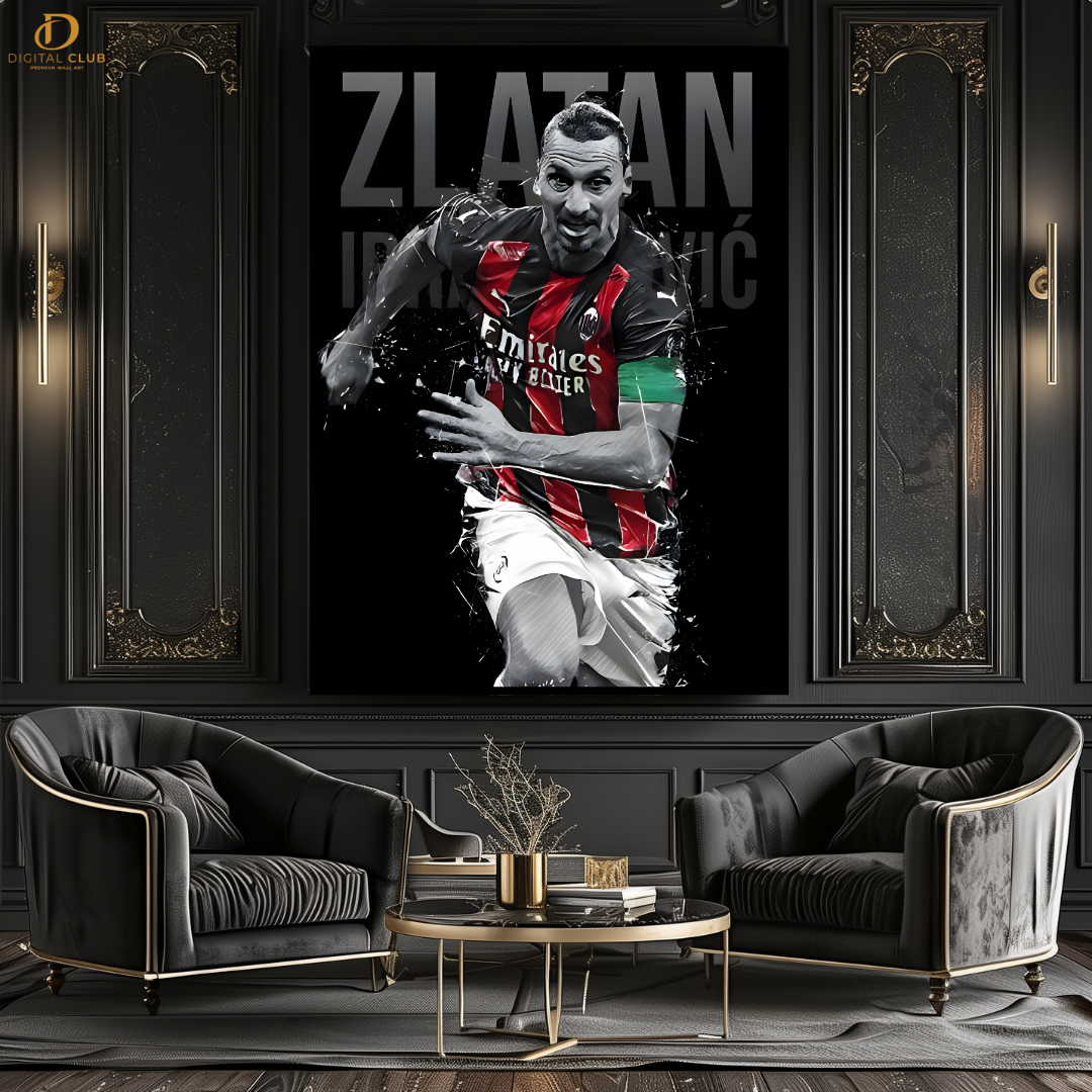 Zlatan - Artwork - Premium Wall Art