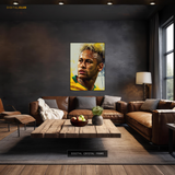 Neymar Jr Brazil Football Premium Wall Art