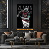 Zlatan - Artwork - Premium Wall Art