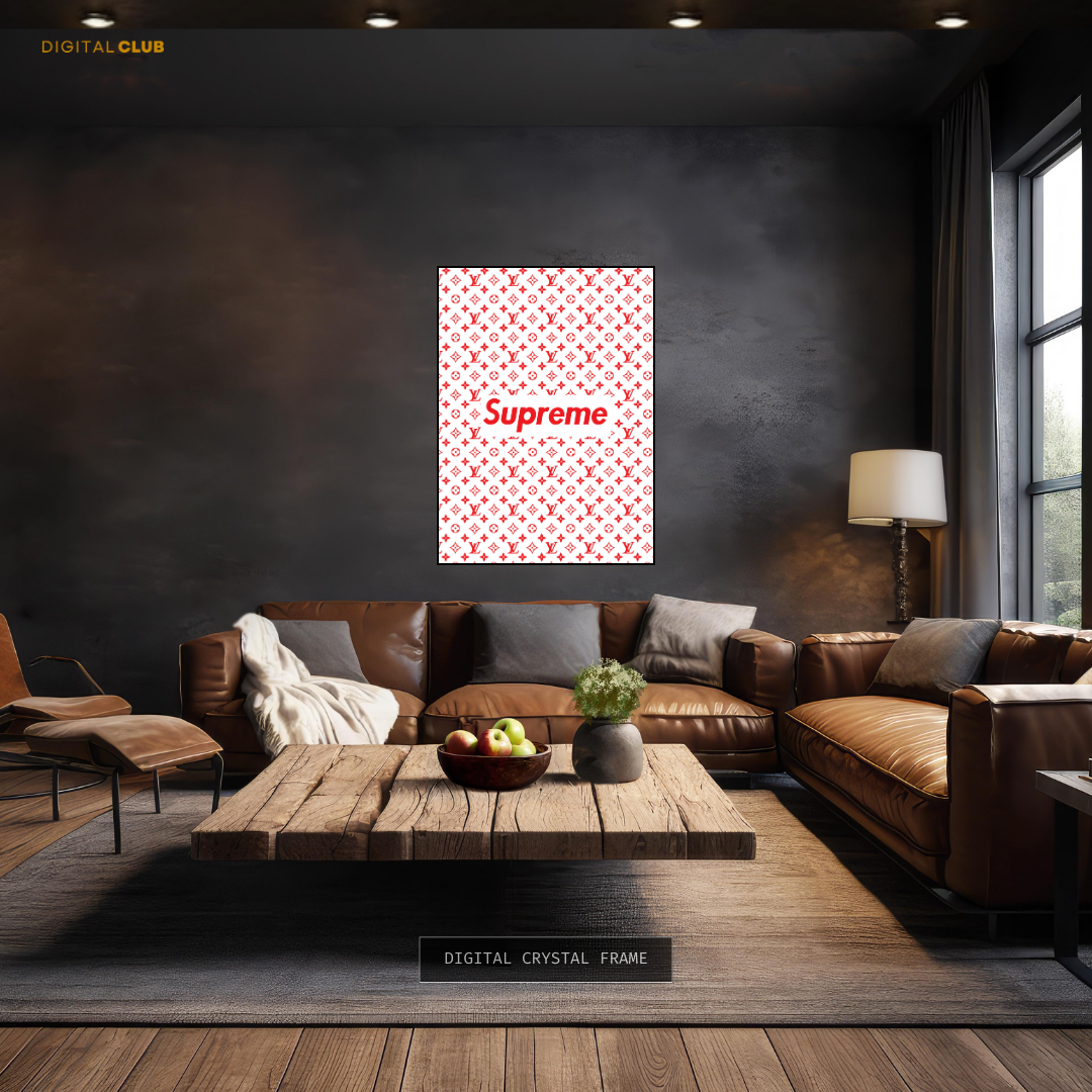 Supreme x Louis Vuitton Movie Premium Wall Art