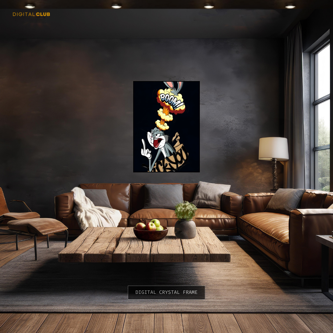 Bugs Bunny Looney Tunes WB Premium Wall Art