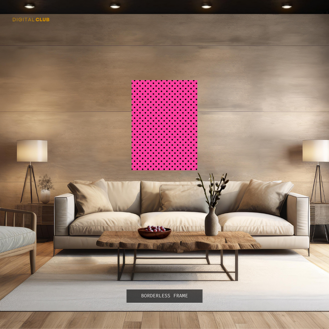 Polka Dots - Seamless Pattern - Premium Wall Art