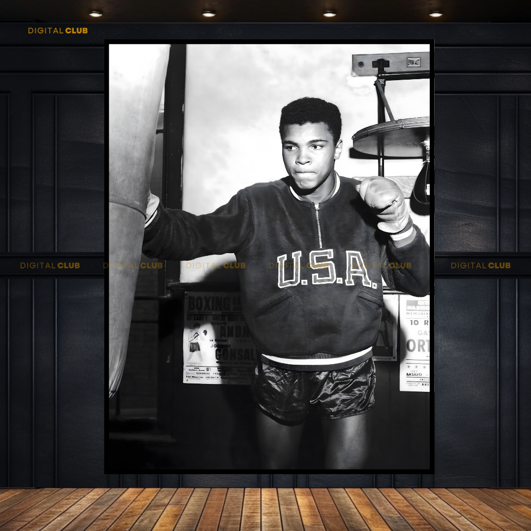 Muhammad ALI GOAT Premium Wall Art