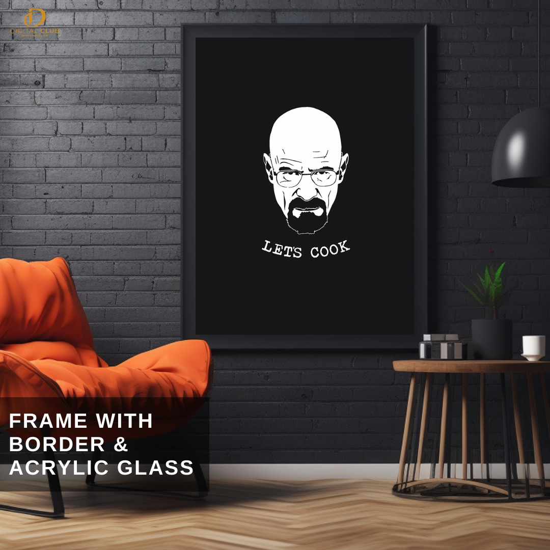 Lets Cook - Breaking Bad - Premium Wall Art