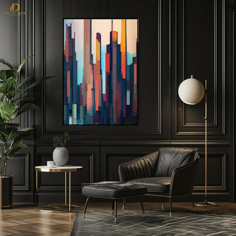 Building Artwork- Painting - Premium Wall Art - Art Digital Club