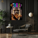 Travis Scott "ASTROWORLD" -Music Artist- Premium Wall Art