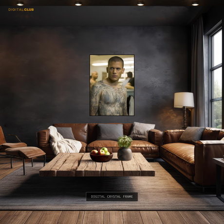 Wentworth Miller Prison Break Premium Wall Art