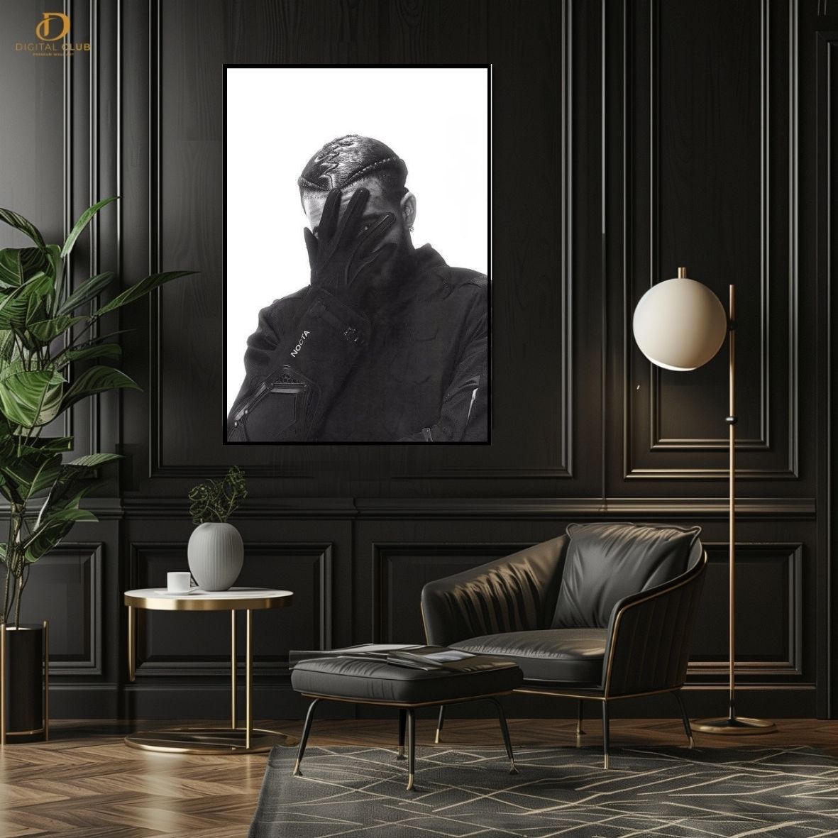 Drake Graham King  - Music Artist - Premium Wall Art