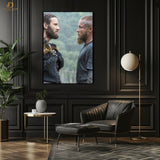 Rolo x Ragnar - Vikings  - Premium Wall Art