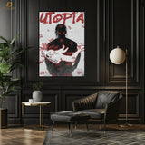 Travis Scott 2 "Utopia" -Music Artist- Premium Wall Art