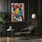 SnowWhite- Pop Art- Premium Wall Art