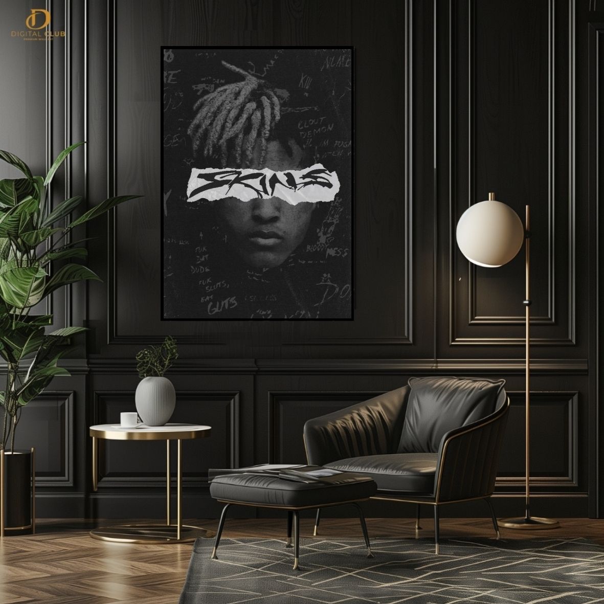 XXXTentacion -Music Artist- Premium Wall Art - Art Digital Club