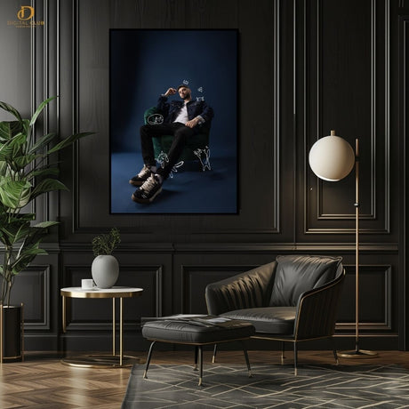 KRISNA - MUSIC - Premium Wall Art