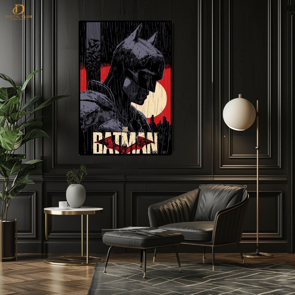 BATMAN - VINTAGE - Premium Wall Art