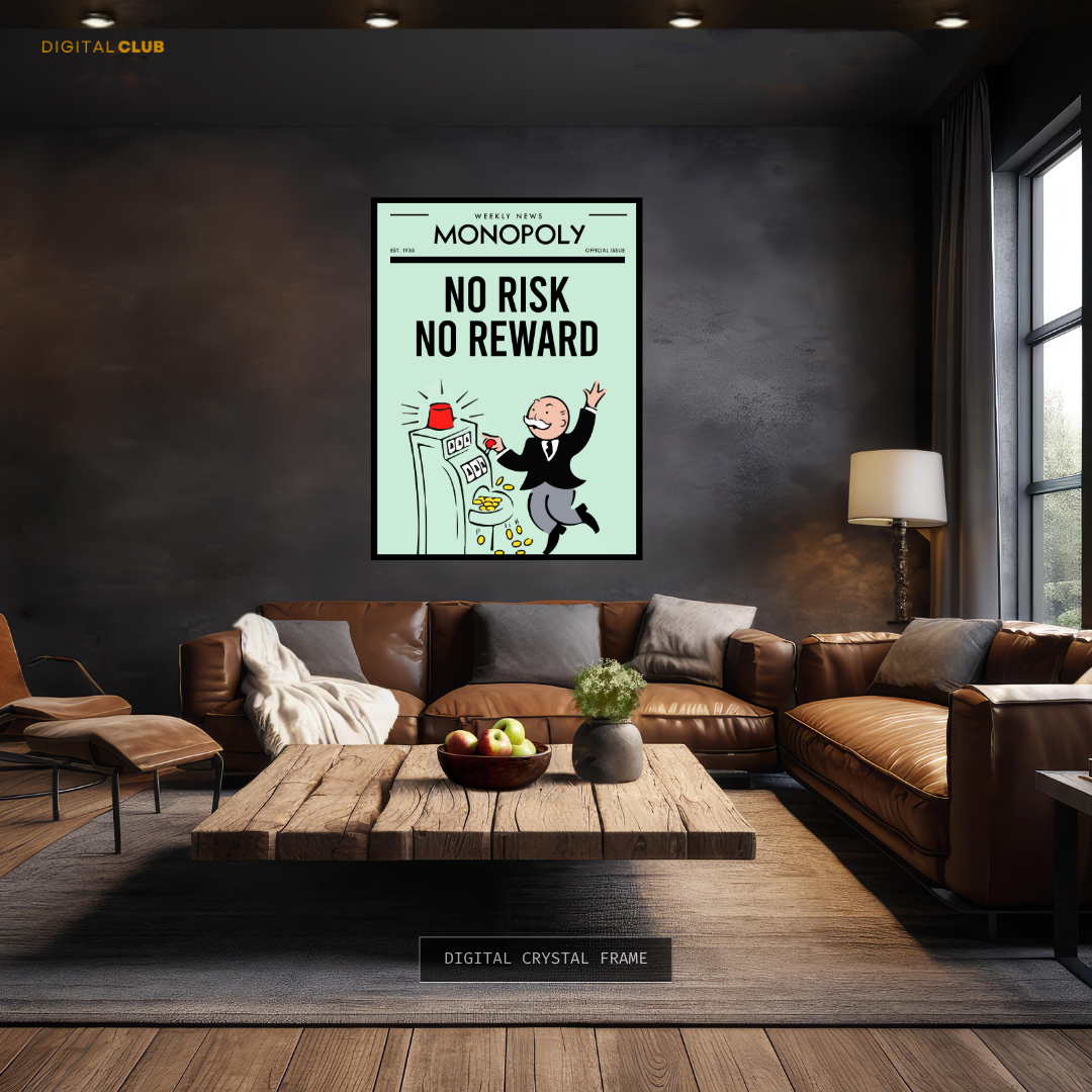 Monopoly Quote 1 Premium Wall Art