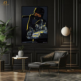 Eminem 8 Miles - Music Artist- Premium Wall Art