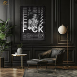 Eminem Graphic- Music Artist- Premium Wall Art