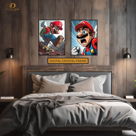 Super Mario - 2 Panel Wall Art