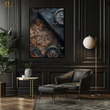 Map - Vintage- Premium Wall Art