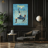 Ronaldo Kick - Football - Premium Wall Art