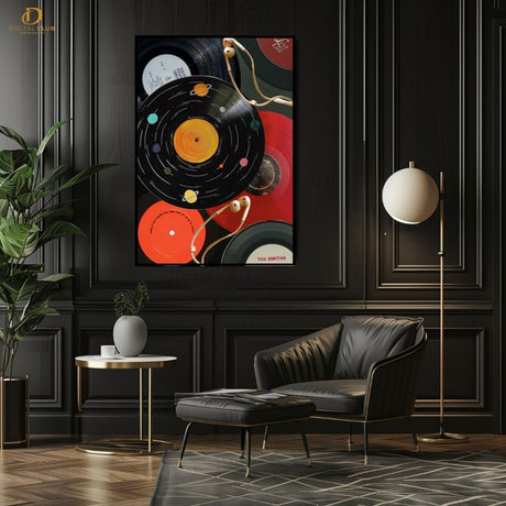 MUSIC LABELS - MUSIC - Premium Wall Art