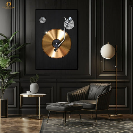 MUSIC PLATE - MUSIC - Premium Wall Art