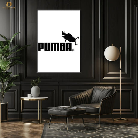 Pumba - Logo- Premium Wall Art