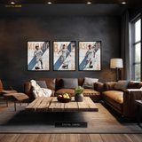 Real Madrid Artwork - 3 Panel Wall Art