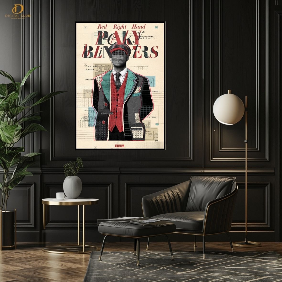 Tommy Shelby  Quote - Movie- Premium Wall Art