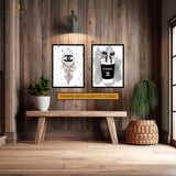 Chanel Artwork - 2 Panel Wall Art