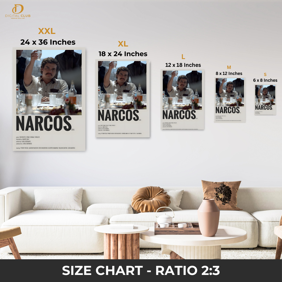 Narcos - Movies & TV Shows - Premium Wall Art