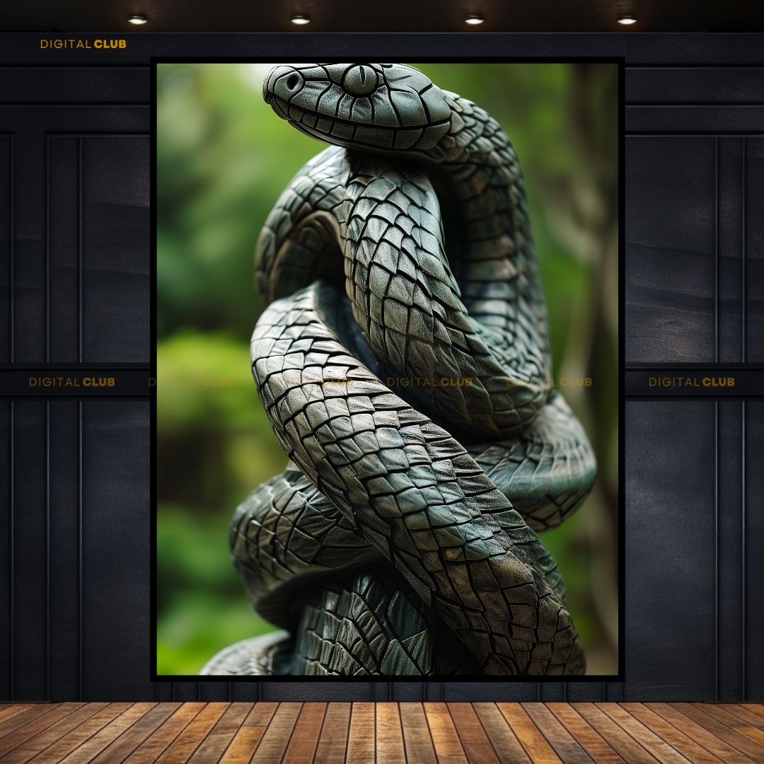 SNAKE Artwork 2 - Animal & Wildlife Premium Wall Art