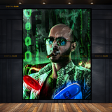 Andrew Tate The Top G Matrix Premium Wall Art