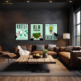 Monopoly Quote Artwork 5 - 3 Panel Wall Art