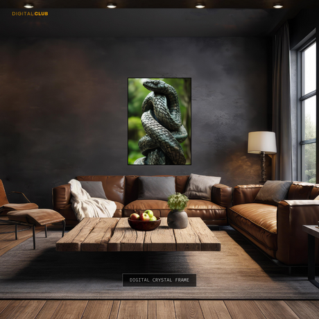 SNAKE Artwork 2 - Animal & Wildlife Premium Wall Art