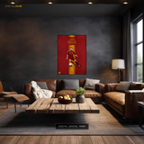 Andres Iniesta - Football - Premium Wall Art