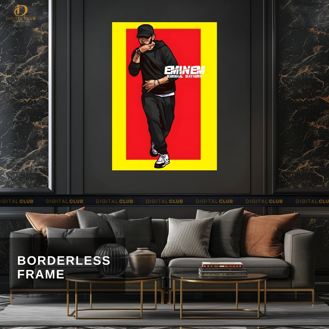 Eminem - Music Artist - Premium Wall Art