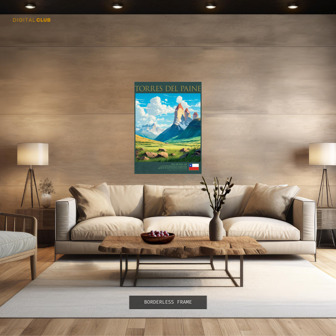 Torres Del Paine Premium Wall Art