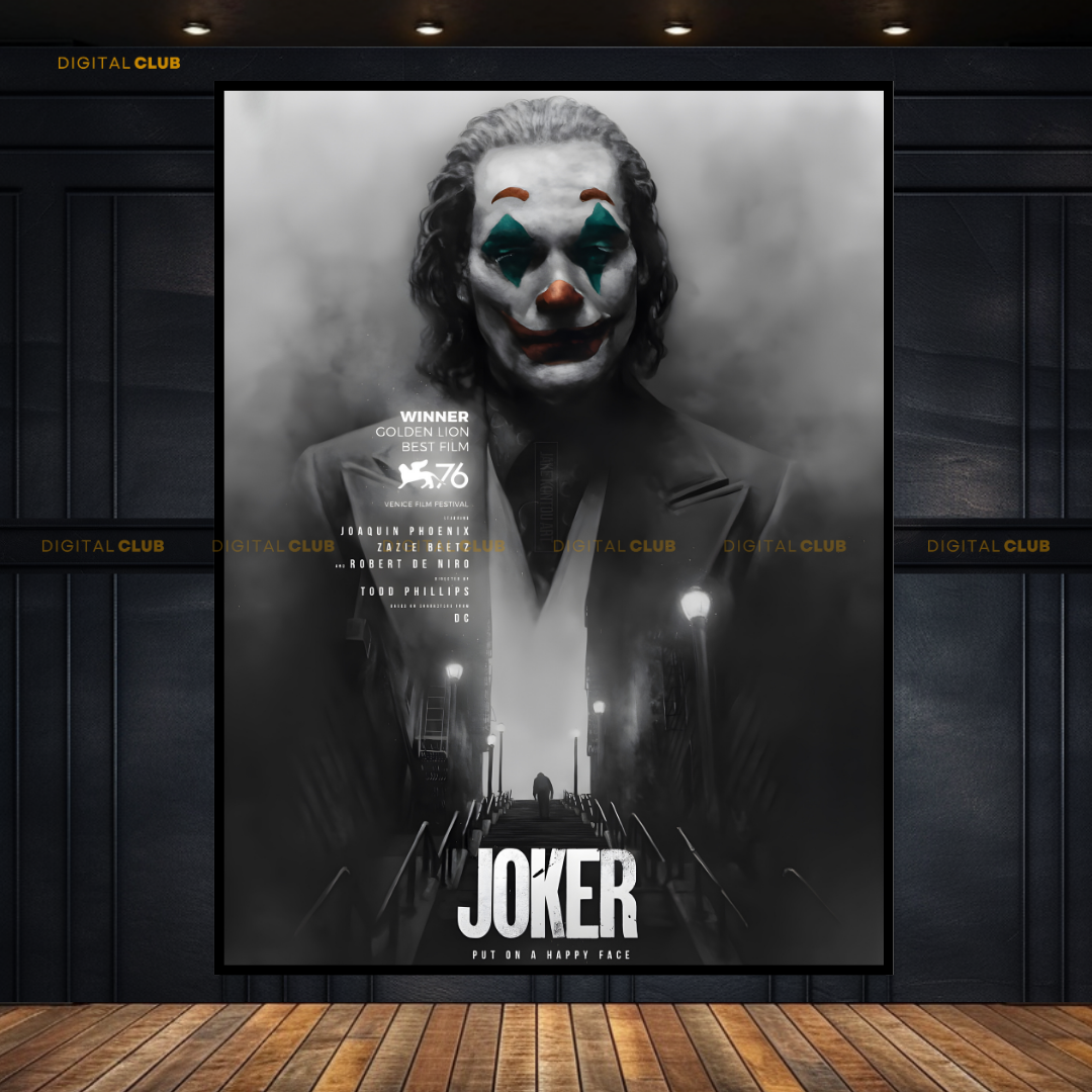 Joker Movie Batman Premium Wall Art