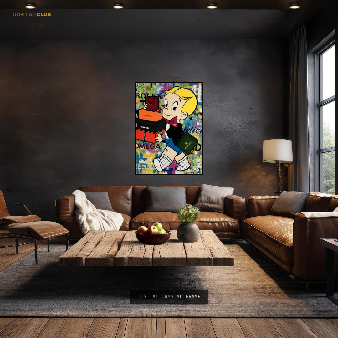 Monopoly Gucci Pop Art Disney Premium Wall Art