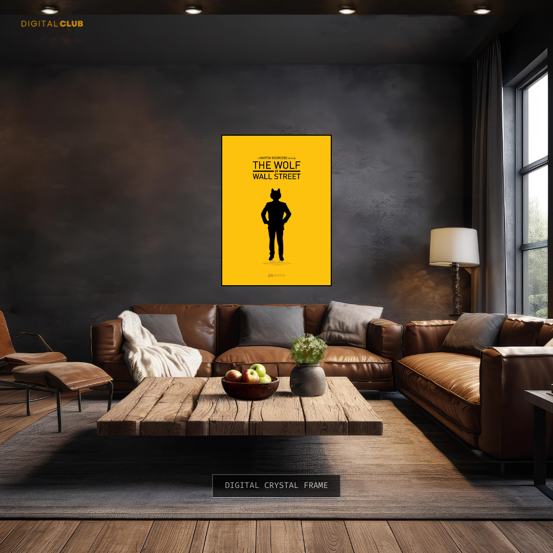 The Wolf of Wall Street - Movie Artwork - Premium Wall Art