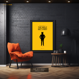 The Wolf of Wall Street - Movie Artwork - Premium Wall Art