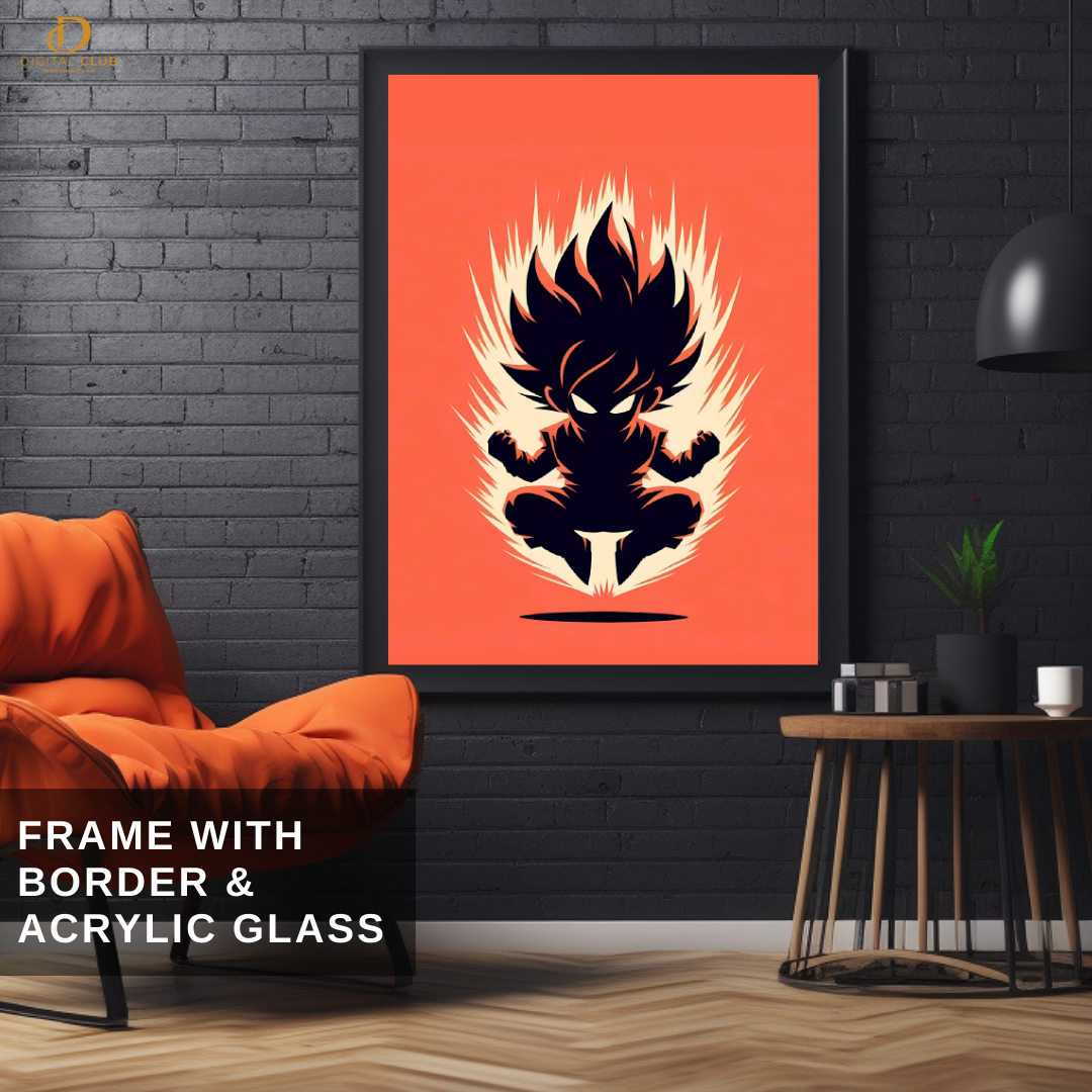 Dragon Ball Z 1 - Cartoon - Premium Wall Art