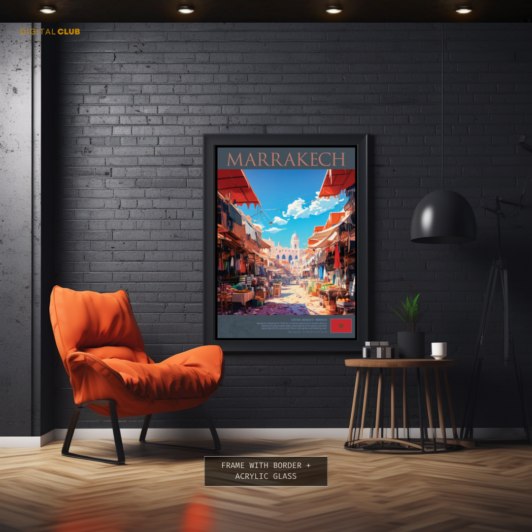 Marrakech Premium Wall Art