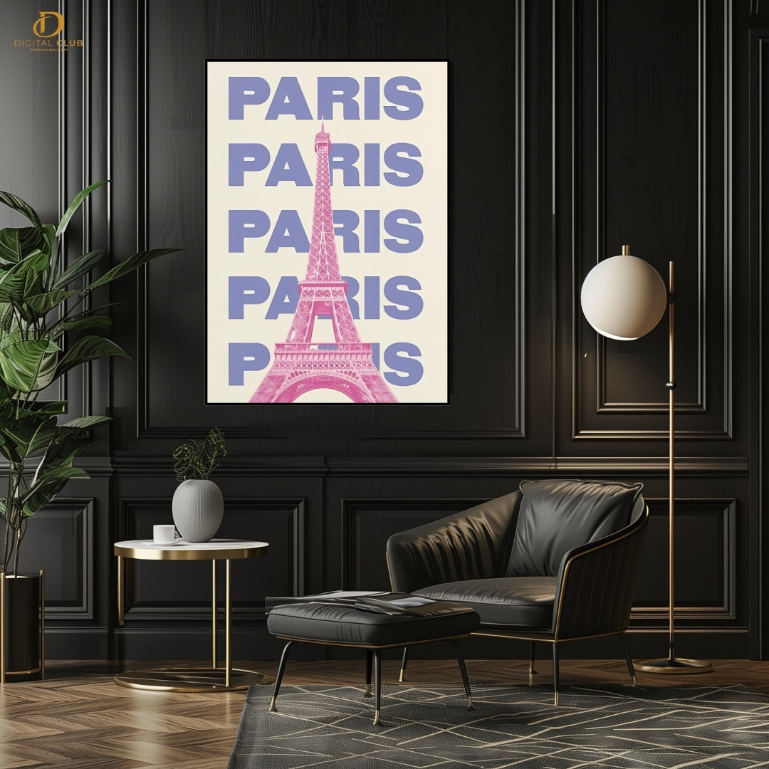 Paris - Travel & Places - Premium Wall Art